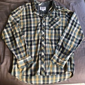 Volcom Workwear Plaid Button Down Shirt